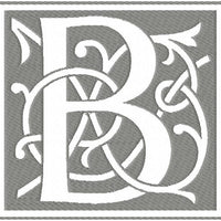 Mia Bella Reverse Monogram Letters - Comes in 3.5 and 5.5 inch sizes