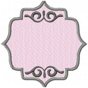 Ornate Frame - comes in 4x4,5x5,6x6, 7x7 and 8x8  Machine embroidery design