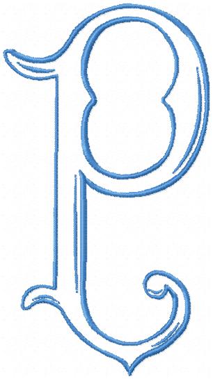The Letter P Fancy