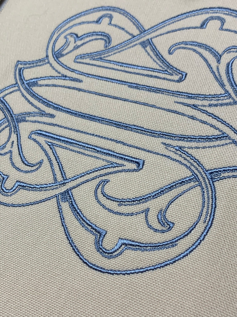 VINTAGE SERIES VII DOUBLE LETTER MONOGRAM A-M | Bling Sass & Sparkle