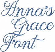 ANNA'S GRACE FONT