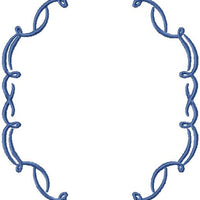 OVAL CALLIGRAPHY FRAME