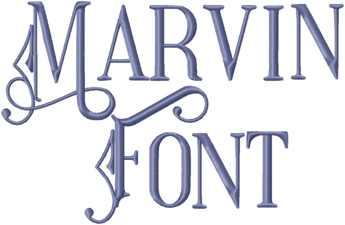 MARVIN FONT | Bling Sass & Sparkle