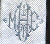 Renaissance Monogram Font - 6 inch Size