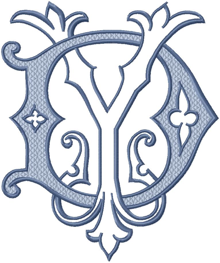 antique initial・monogram motif..:⋈*2個セット il_340x270.4760822810_r0a8.jpg