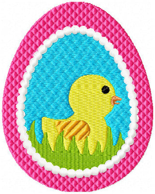 Sugar Easter Egg Machine Embroidery Design