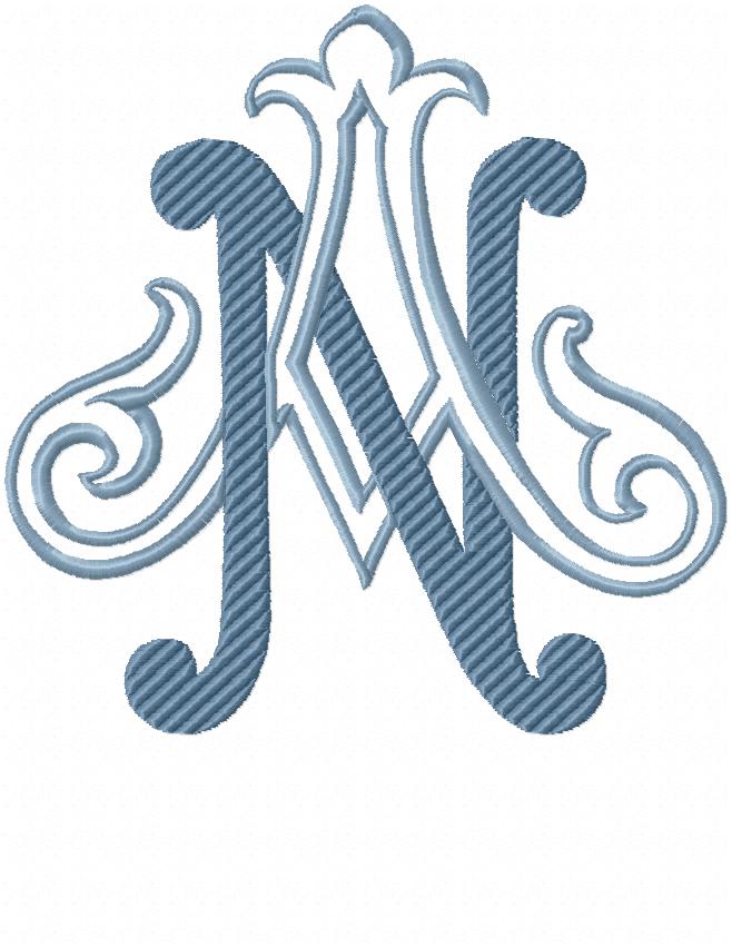 洋書 Monograms and Antique Linens Monograms and Antique Linens: A Collection of Beautiful