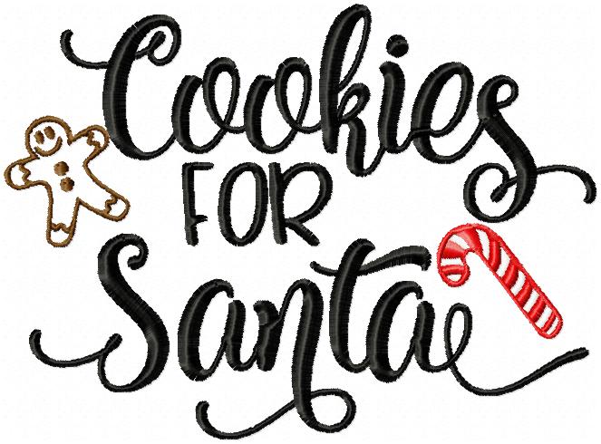 Grembiule Cucina Bambini - Cookies for Santa Embroidery store Letizia –  Embroidery store di Letizia