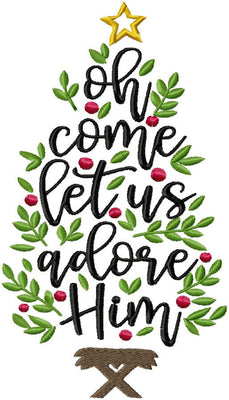OH COME LET US ADORE HIM