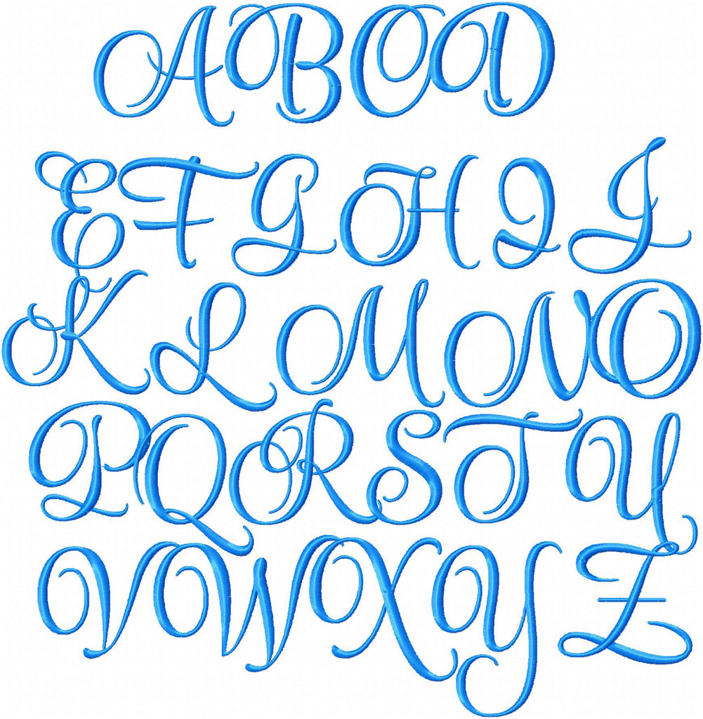 Fancy Lettering Lower Case