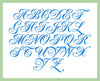 Madison Font - Comes in 2 and 3 inch upper and Lower Case Letters Machine Embroidery Font