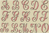 Scallop Script Monogram Font