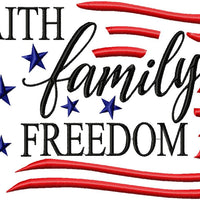 FAMILY FAITH FREEDOM