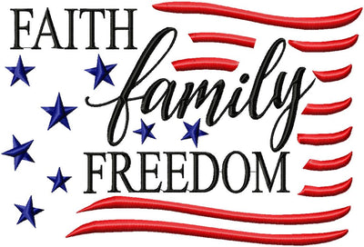 FAMILY FAITH FREEDOM