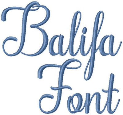 BALIFA FONT