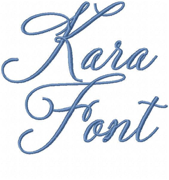 Kara Letters KARA FONT | Bling Sass & Sparkle