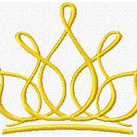 Crown - Princess - Machine Embroidery Design