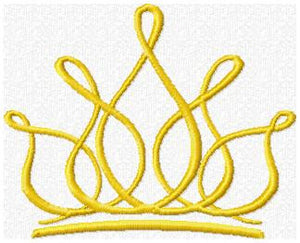 Crown - Princess - Machine Embroidery Design