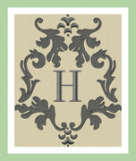 Flourish Monogram Frame