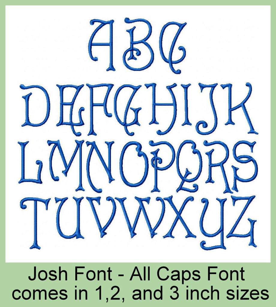 Josh In Font Josh Font | Bling Sass & Sparkle