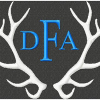 Elk AntlersMachine Embroidery Design - Elk Antlers