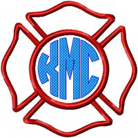 Fireman Shield - comes in 3 sizes 8x8,6x6,and 4x4