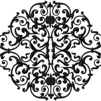 Lace Scroll design in different ways and sizes
