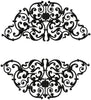 Lace Scroll design in different ways and sizes