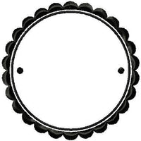 Set of 4 Circle Frames - comes in 4 sizes each