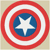 Captain America Shield comes in 4 sizes 8x8,6x6,4x4,3x3