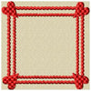 Heart Square Frame - comes in 3,4,5,6, and 7 Inch Sizes
