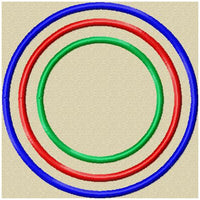Applique Circles 3 sizes