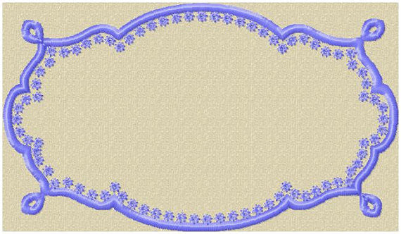 Ornate Monogram Frame come in 2 sizes 4x2 and 7x5 | Bling Sass & Sparkle