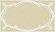 Ornate Monogram Frame come in 2 sizes 4x2 and 7x5