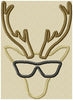 Deer with sunglasses Applique