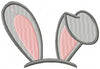 Easter Bunny Ear Monogram Topper comes in sizes to fit 2, 2.5, 3, 3.5 and 4 inch letters