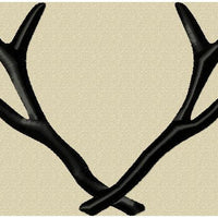 Antler Monogram Frame comes in 2,3,4,5,6,7,8,9 inch sizes