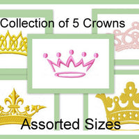 Assortment of 5 Crown Designs