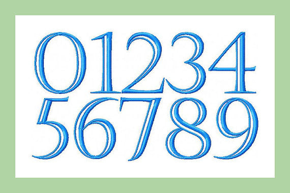 Fancy Numbers Fonts