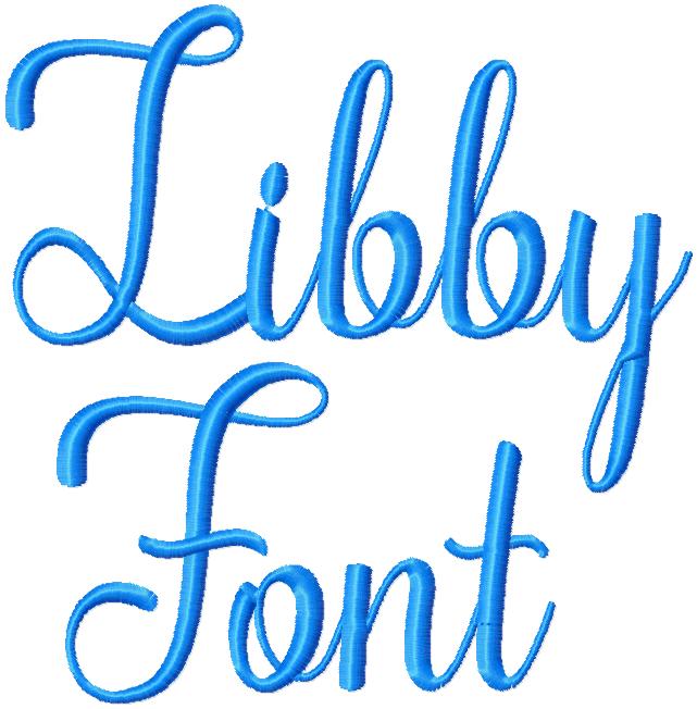 LIBBY FONT | Bling Sass & Sparkle