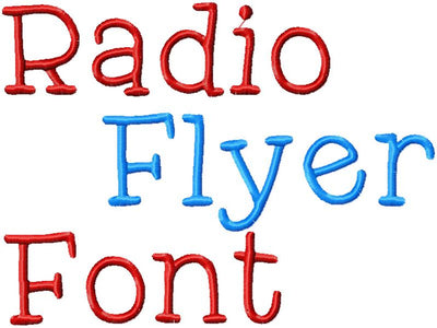 RADIO FLYER FONT