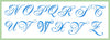 Elegant Script - Extra Large 4 and 6 Inch Sizes