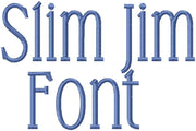 SLIM JIM FONT