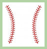 Baseball Stitches comes in 4 sizes 3x3 4x4 6x6 8x8