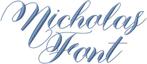 Nicolas Lettering NICHOLAS FONT | Bling Sass & Sparkle
