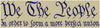 WE THE PEOPLE FONT