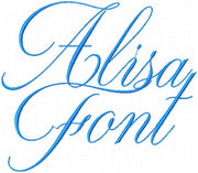 Alisa Font Set - Comes in 2.5 inch size